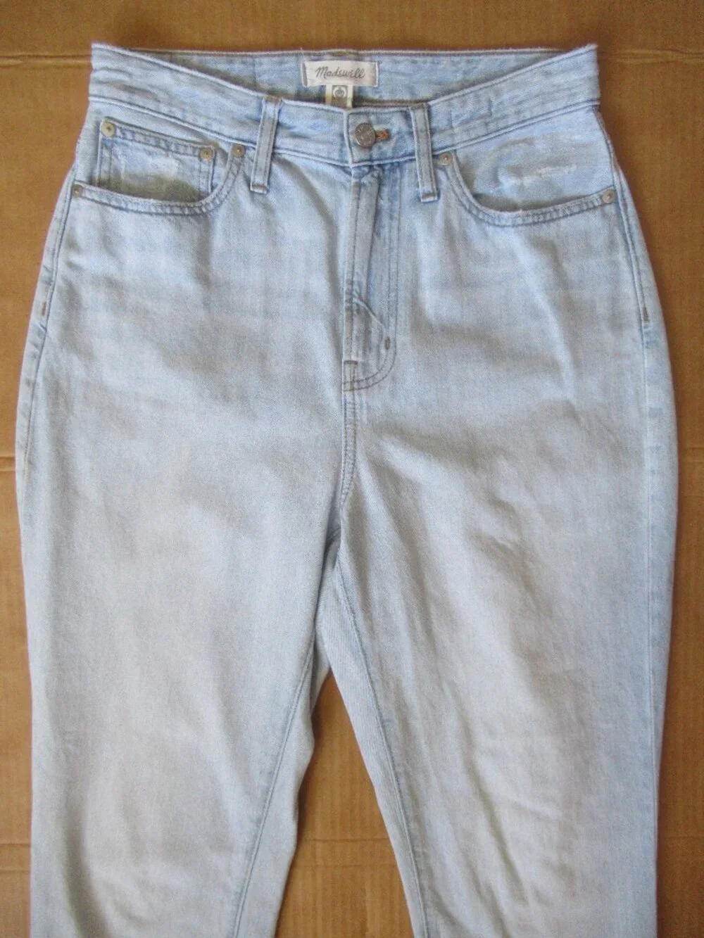 Madewell The Curvy Perfect Vintage Jean Light Wash Denim | Size 27